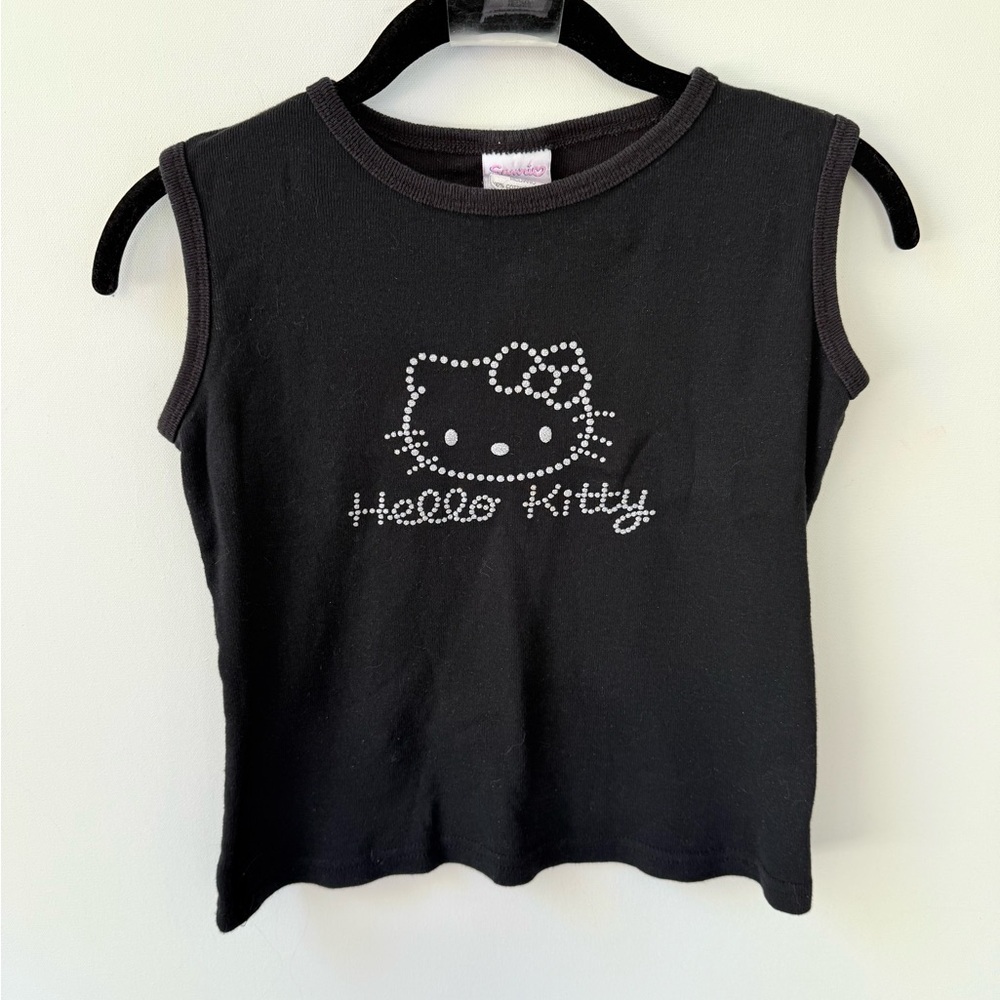 Sanrio Hello Kitty Glitter Sleeveless Tank Top size medium